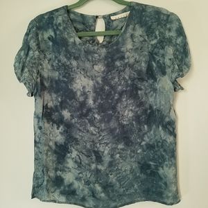 Vintage Tiedye Silk Shirt